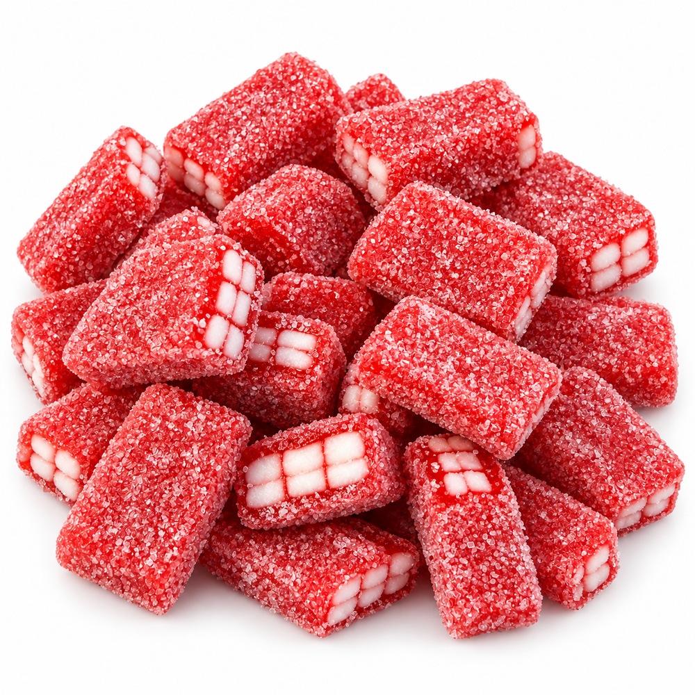 Strawberry Filled Bricks