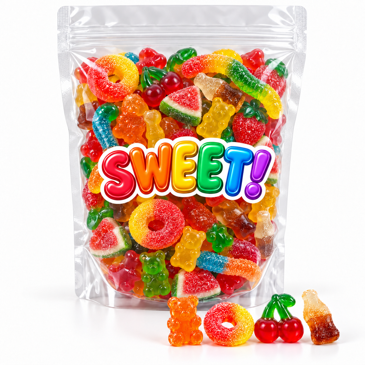 Sweet or Sour Themed Gummy Assorted Mix