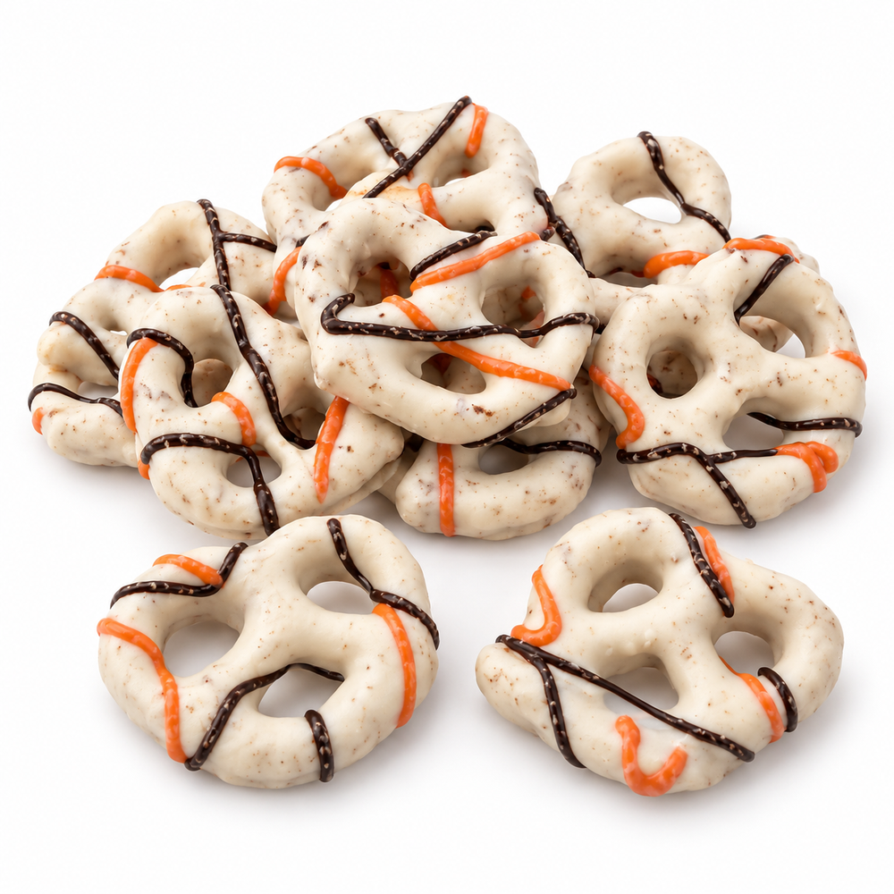 Pumpkin Spice Pretzels