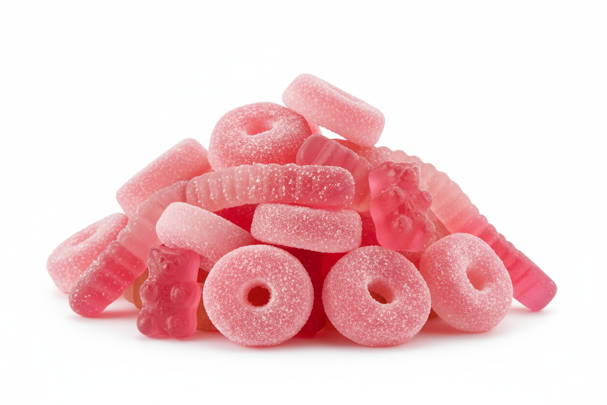 Pink Gummy Pile