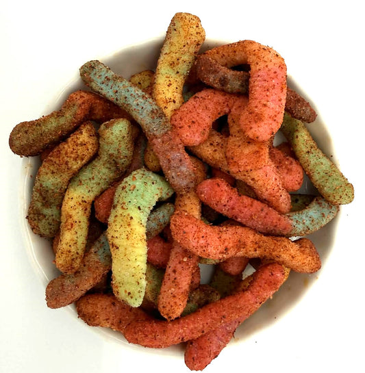 Chamoy Neon Worms Gummi