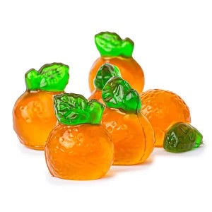 3D Gummy Filled Oranges