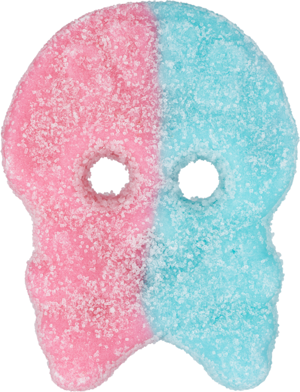 Sour Bubble Gum Dizzy Skulls