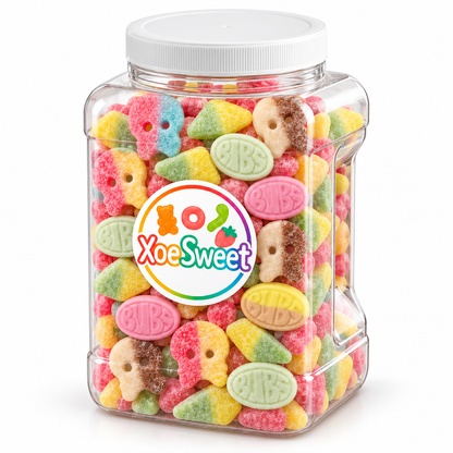 2 lb Assorted Bubs & Swedish Style Candies – Salad Bowl, Bucket, or Jar