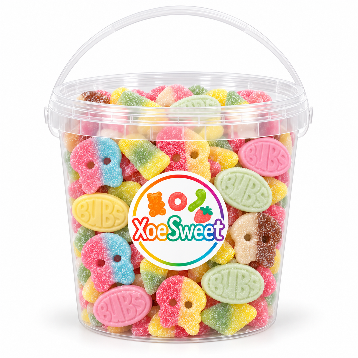 2 lb Assorted Bubs & Swedish Style Candies – Salad Bowl, Bucket, or Jar