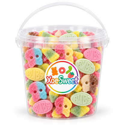 2 lb Assorted Bubs & Swedish Style Candies – Salad Bowl, Bucket, or Jar