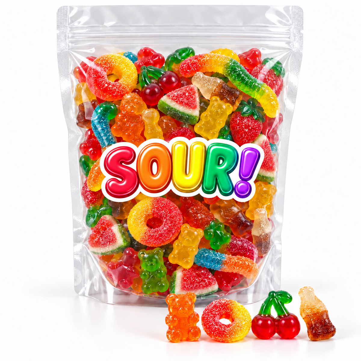 Sweet or Sour Themed Gummy Assorted Mix