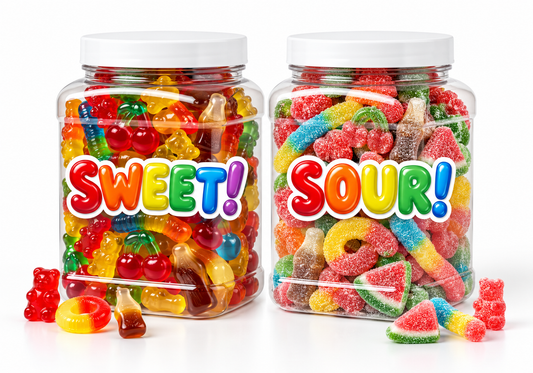 Sweet or Sour Themed Gummy Assorted Mix