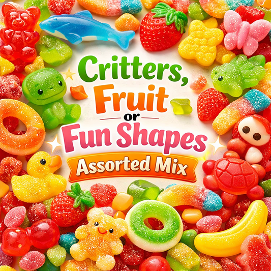 Critters, Fruit or Fun Shapes Assorted Mix
