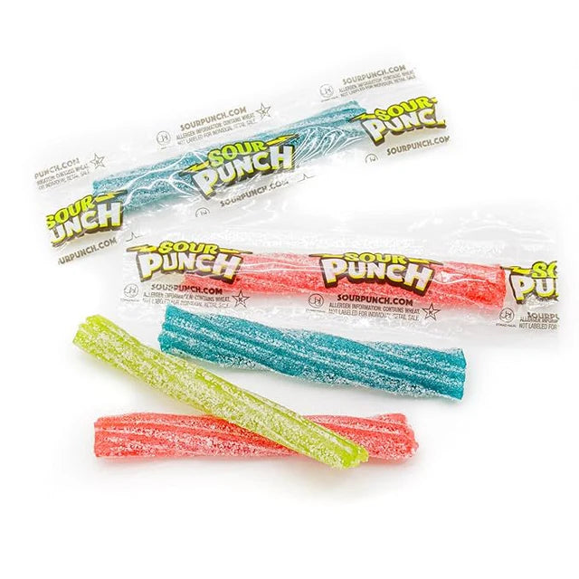 Sour Punch Twists (1 lb Assorted Flavors)