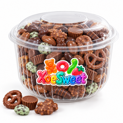 3lb Chocolate Bucket, Jar or Salad Bowl - Pick n Mix