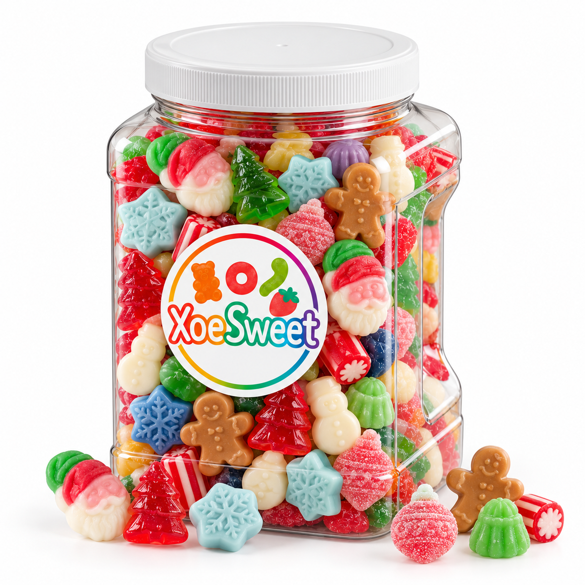 5 lb Christmas Candy Jar