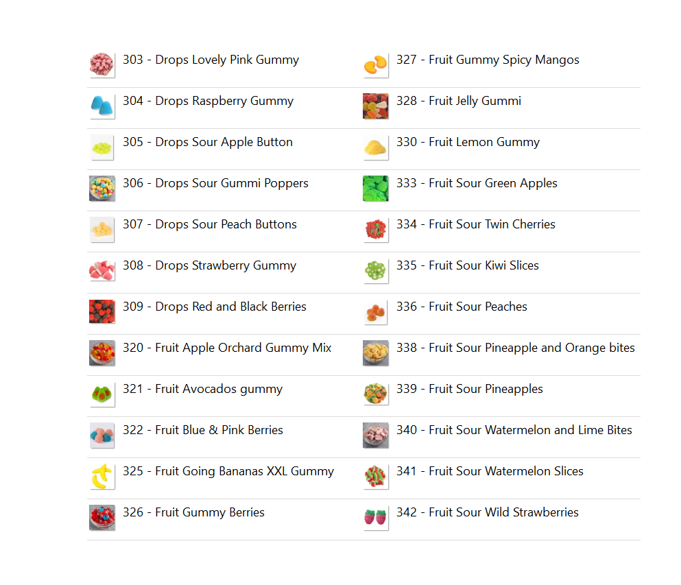 Gummy Pick & Mix