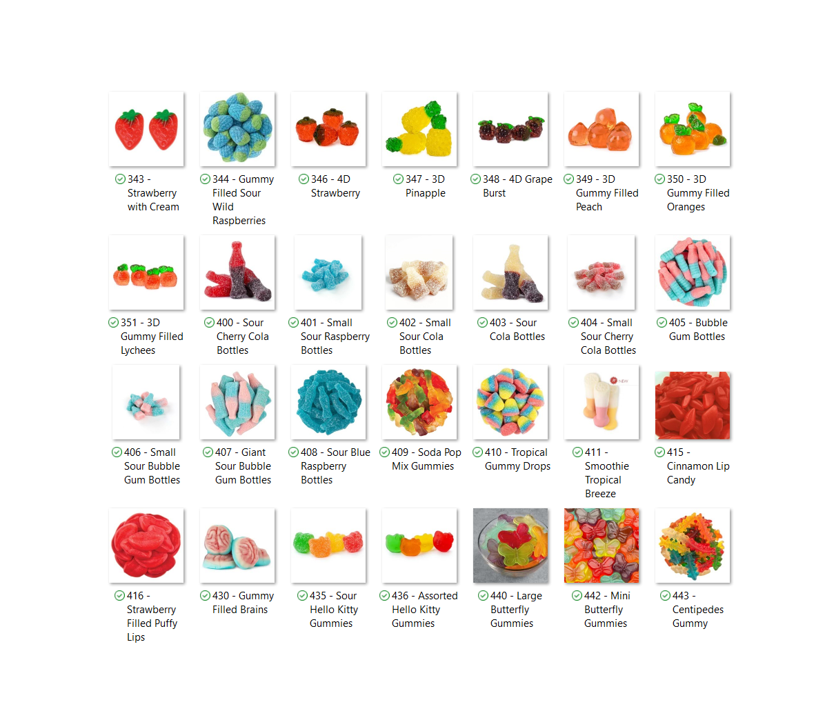 3lb Bucket or Salad Bowl Gummy Candy Pick n Mix