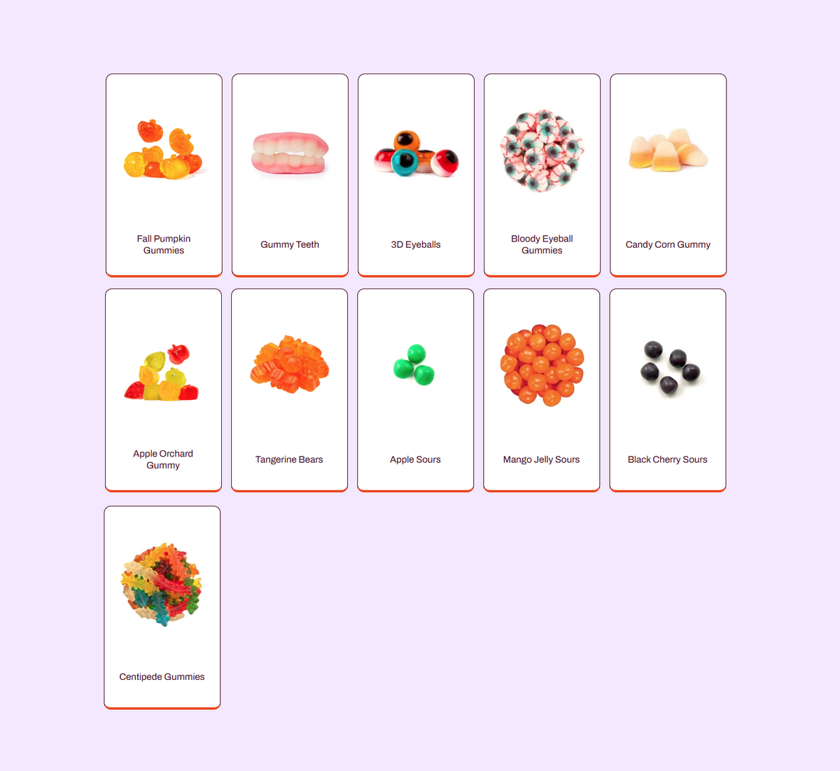 Halloween Themed Assorted Mix
