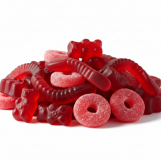 Colored Themed Candy and Gummy Mix